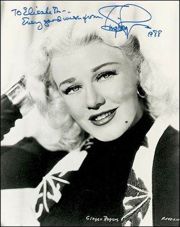 Lot #1215 Ginger Rogers - Image 2