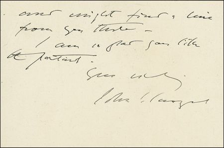 Lot #578 John Singer Sargent - Image 1