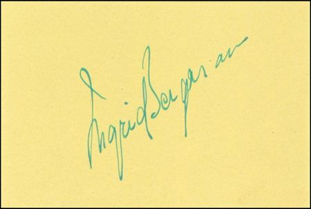Lot #982 Humphrey Bogart and Ingrid Bergman - Image 4