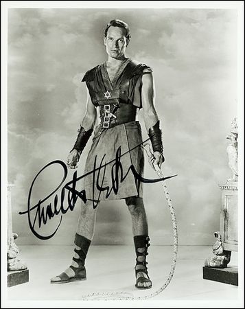 Lot #1096 Charlton Heston - Image 1