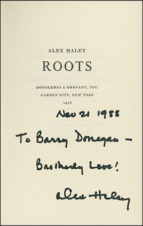 Lot #522 Alex Haley - Image 1
