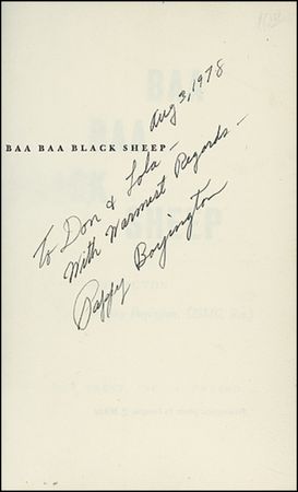 Lot #358 Pappy Boyington - Image 1