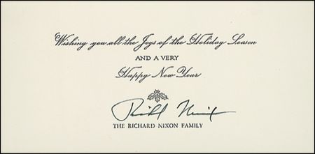 Lot #105 Richard Nixon - Image 1