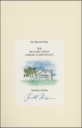 Lot #110 Richard Nixon - Image 1
