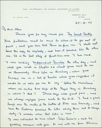 Lot #405 Montgomery of Alamein - Image 2