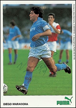 Lot #1525 Pelé and Diego Maradona - Image 1