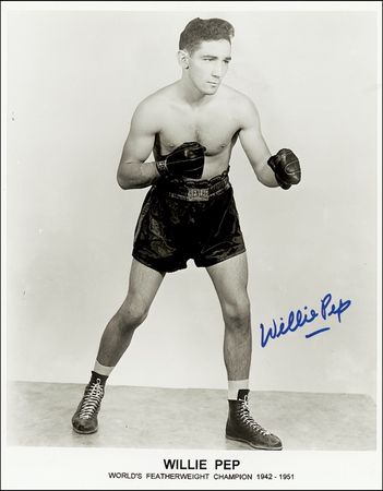 Lot #1526 Willie Pep - Image 3