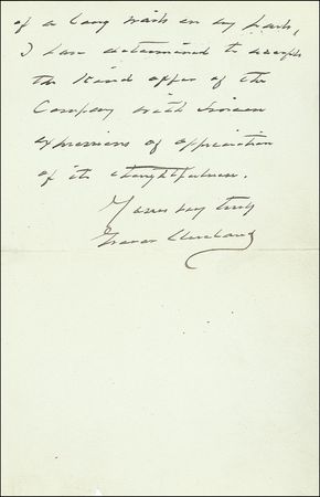 Lot #19 Grover Cleveland - Image 1