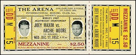 Lot #1495 Archie Moore and Joey Maxim - Image 2