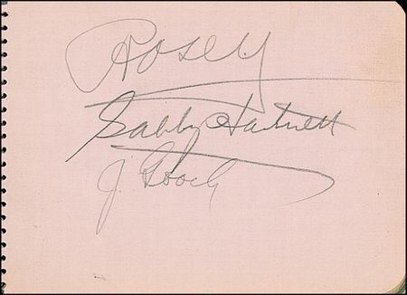 Lot #1328 Baseball Autograph Album - Image 3