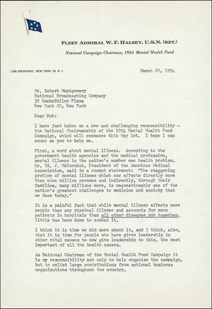 Lot #378 William F. Halsey - Image 2