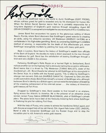 Lot #1109 James Bond: Goldfinger - Image 3