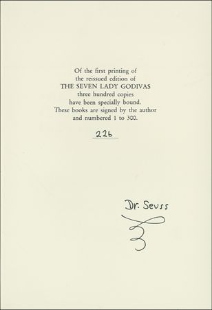 Lot #579 Dr. Seuss - Image 2