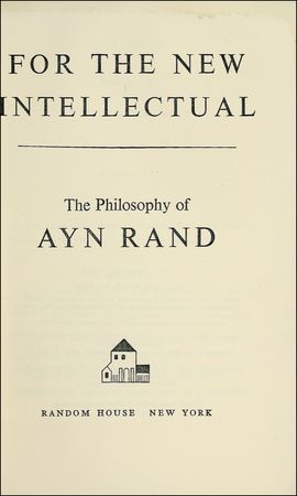 Lot #566 Ayn Rand - Image 2