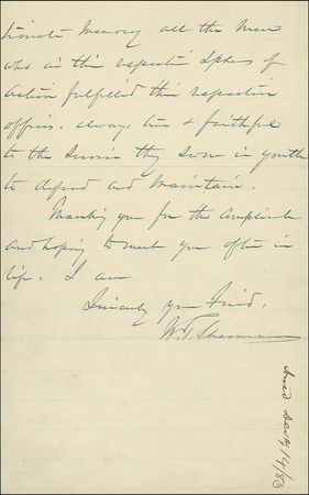 Lot #419 William T. Sherman - Image 1
