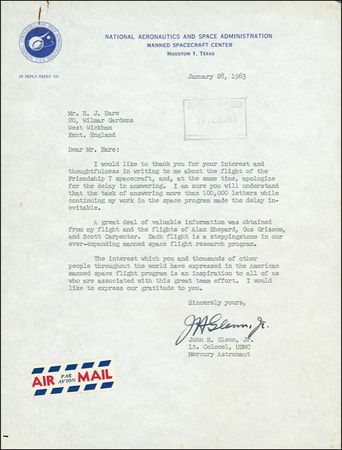 Lot #462 John Glenn - Image 2