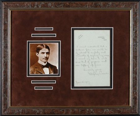 Lot #498 Stephen Crane - Image 1