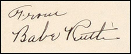 Lot #1556 Babe Ruth - Image 1