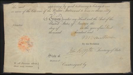 Lot #155 Martin Van Buren - Image 2