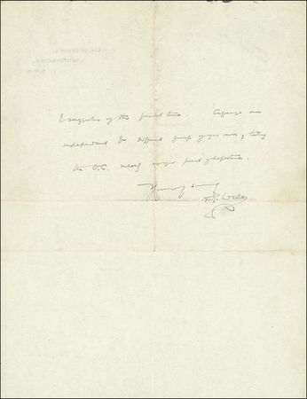 Lot #591 H. G. Wells - Image 1
