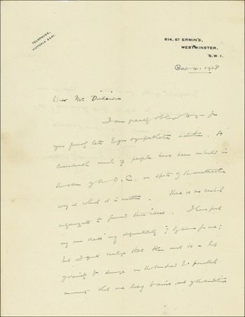 Lot #591 H. G. Wells - Image 2
