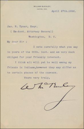 Lot #98 William McKinley - Image 2