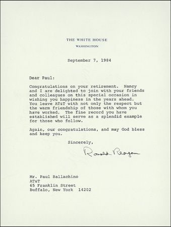 Lot #123 Ronald Reagan - Image 11