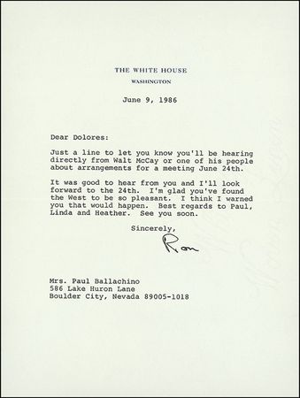 Lot #123 Ronald Reagan - Image 14