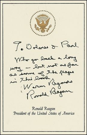 Lot #123 Ronald Reagan - Image 16
