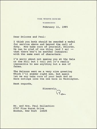 Lot #123 Ronald Reagan - Image 19