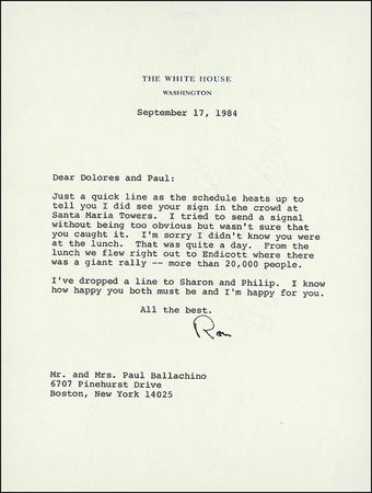 Lot #123 Ronald Reagan - Image 20