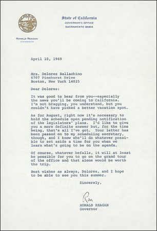 Lot #123 Ronald Reagan - Image 24