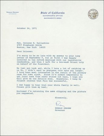 Lot #123 Ronald Reagan - Image 27