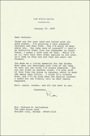 Lot #123 Ronald Reagan - Image 6