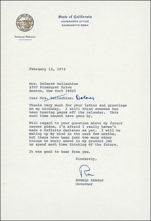 Lot #123 Ronald Reagan - Image 8