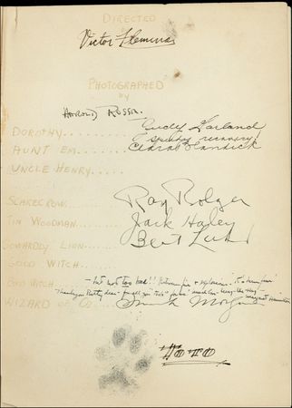 Lot #1294 Wizard of Oz - Image 1