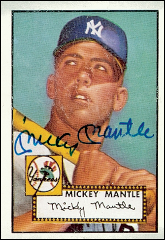 Lot 1403 Mickey Mantle