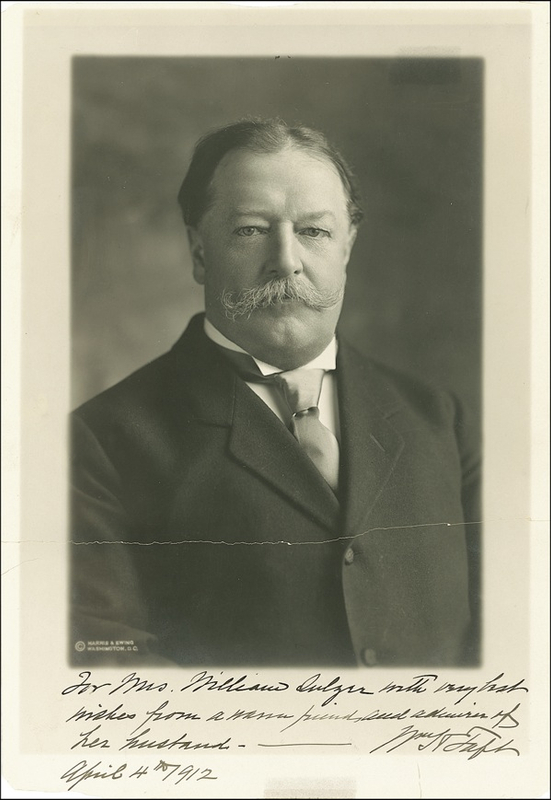 Lot 131 William H. Taft