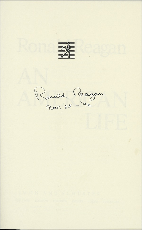 Lot 113 Ronald Reagan