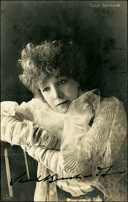 Lot 862 Sarah Bernhardt