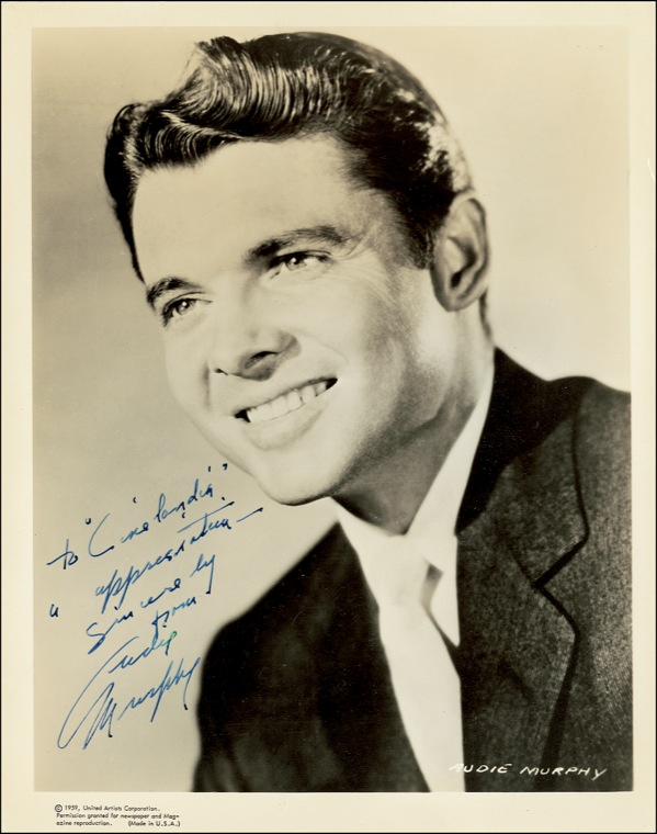 Lot 1046 Audie Murphy