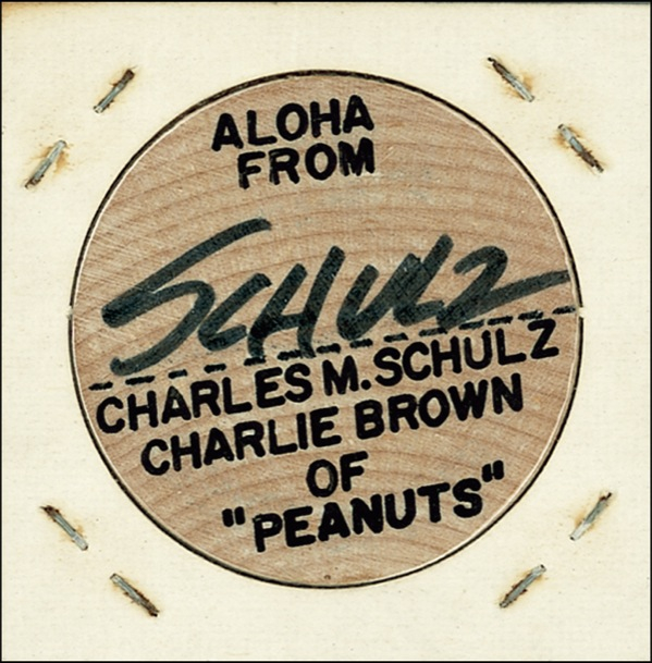 Lot 614 Charles Schulz