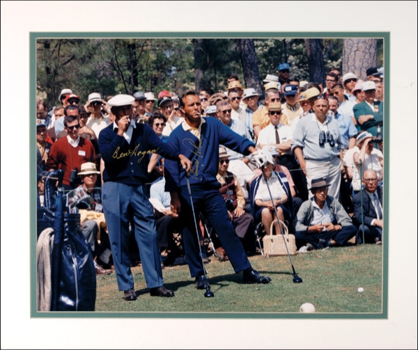 Lot 1343 Ben Hogan and Arnold Palmer