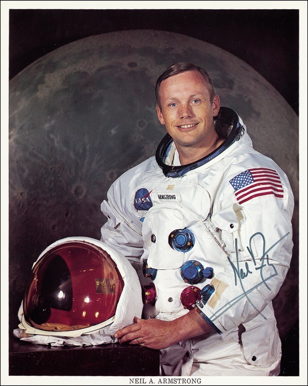 Lot 417 Neil Armstrong