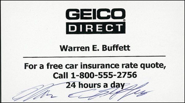 Lot 174 Warren Buffet