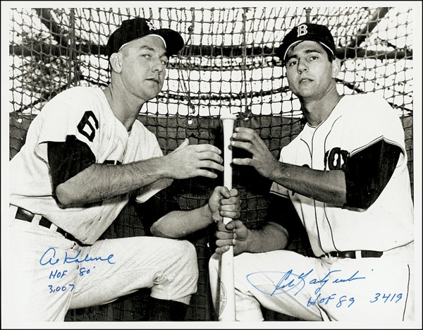 Lot 1579 Carl Yastrzemski and Al Kaline