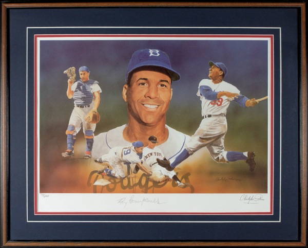 Lot 1240 Roy Campanella