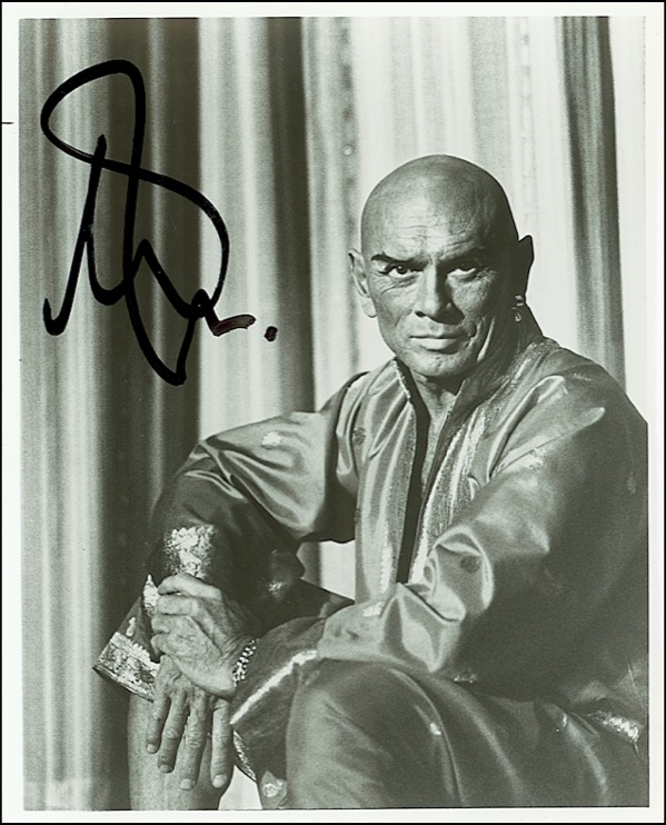 Lot 875 Yul Brynner
