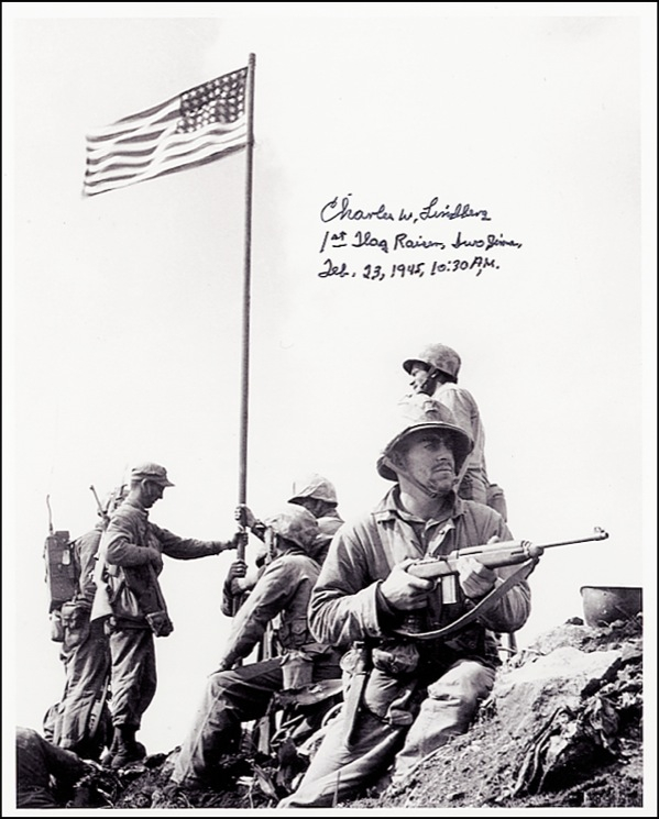 Lot 347 Iwo Jima: Lindberg, Charles