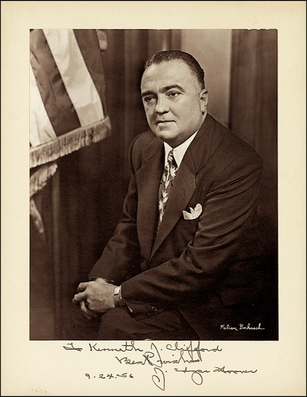 Lot 241 J. Edgar Hoover